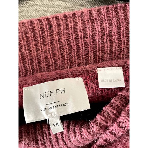 Numph Anthropologie Lynn Pullover Sweater XS-Small E69 - Picture 4 of 9
